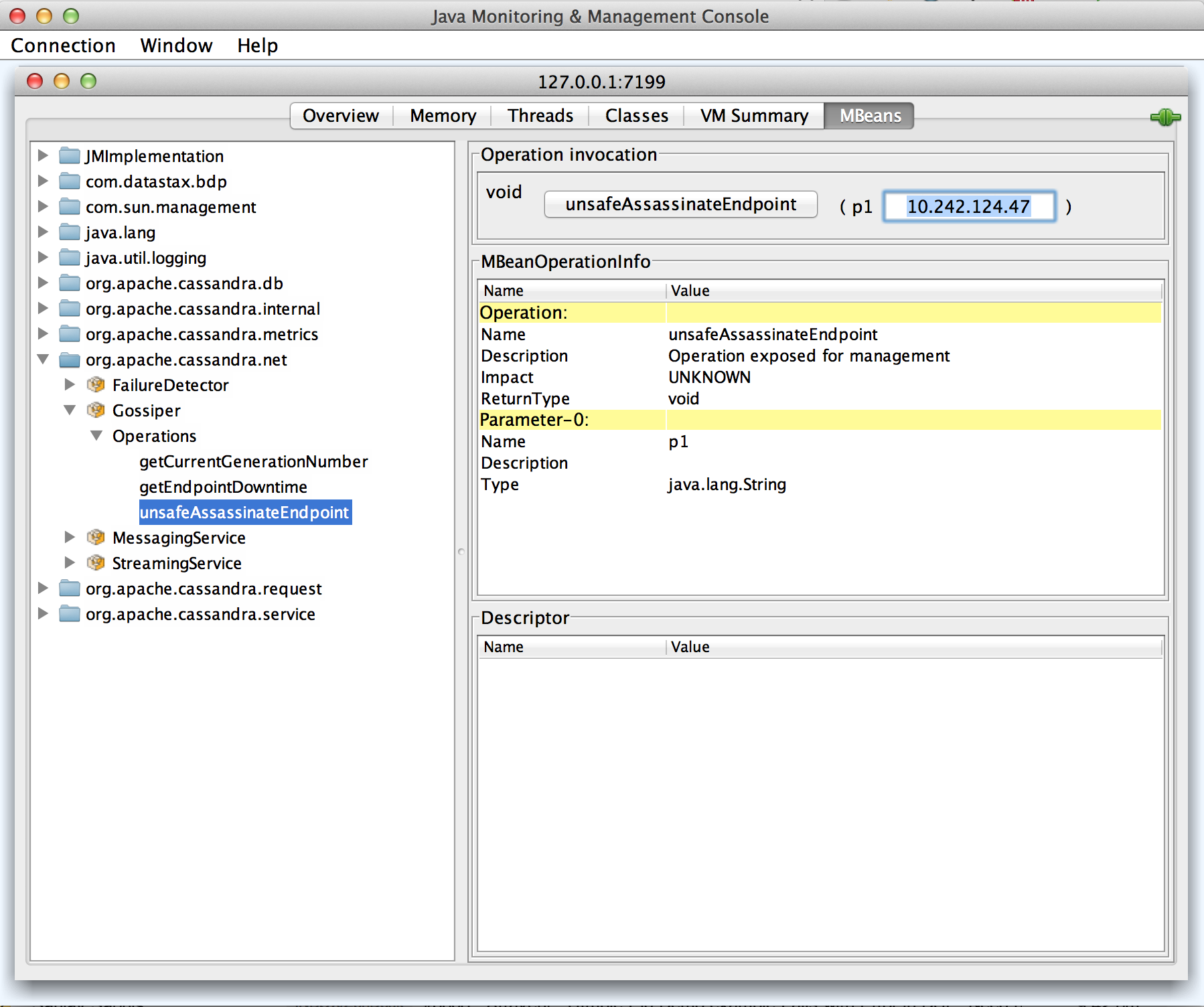 Removing unreachable nodes from Gossip